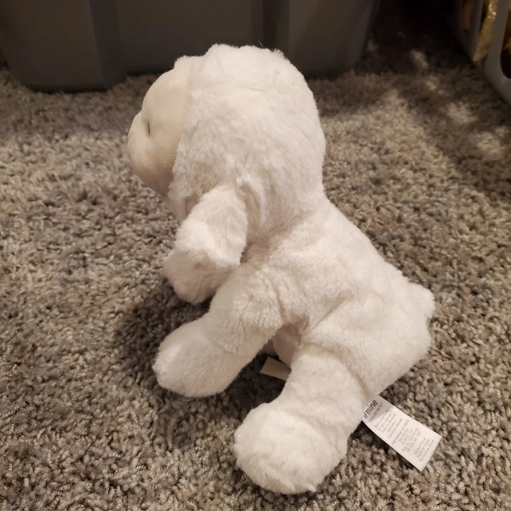 Child of Mine Carters White‎ Lamb Sheep Plush Rattle Stuffed Animal Easter